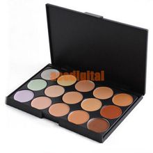 paleta 15 cores de maquiagem Camuflagem Neutral