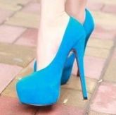 SAPATOS AZUL SCARPIN