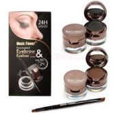 Delineador 4 em 1 Eye Makeup Set Gel Eyeliner Brown