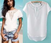 blusa branca estilo famosa