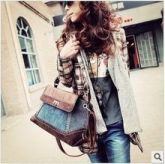 bolsa vintage denim