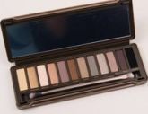 Paleta de sombras com 12  cores nude em 3 peças