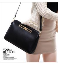 Bolsa Fashion Vintage Lock Button